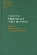 Tapa de Functional grammar and verbal interaction