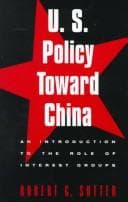 Tapa de U.S. policy toward China