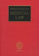 Tapa de Principles of medical law