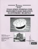 Tapa de Evaluation findings for Skellerup base isolation elastomeric bearings