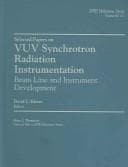 Tapa de Selected papers on VUV synchrotron radiation instrumentation
