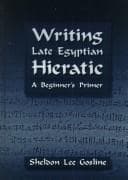Tapa de Writing Late Egyptian hieratic