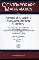 Tapa de Advances in discrete and computational geometry