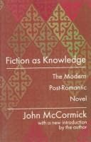 Tapa de Fiction as knowledge