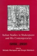 Tapa de Italian studies in Shakespeare and his contemporaries