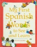 Tapa de My first Spanish words to see and learn