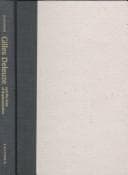 Tapa de Gilles Deleuze and the ruin of representation