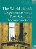 Tapa de The World Bank's experience with post-conflict reconstruction