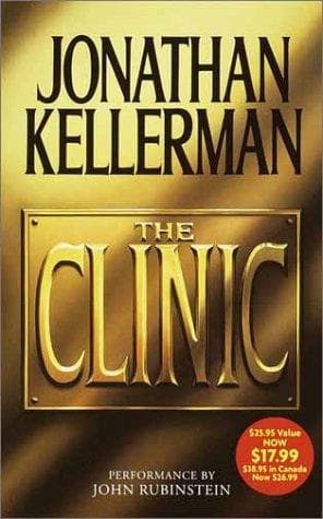Tapa de The Clinic (Jonathan Kellerman)