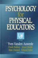 Tapa de Psychology for physical educators