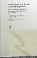 Tapa de Privatisation and supply chain management