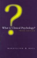 Tapa de What is clinical psychology?