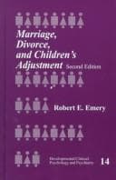 Tapa de Marriage, divorce, and children's adjustment