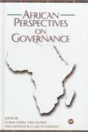 Tapa de African perspectives on governance