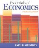 Tapa de Essentials of economics
