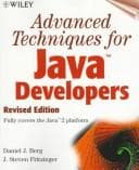 Tapa de Advanced techniques for Java developers