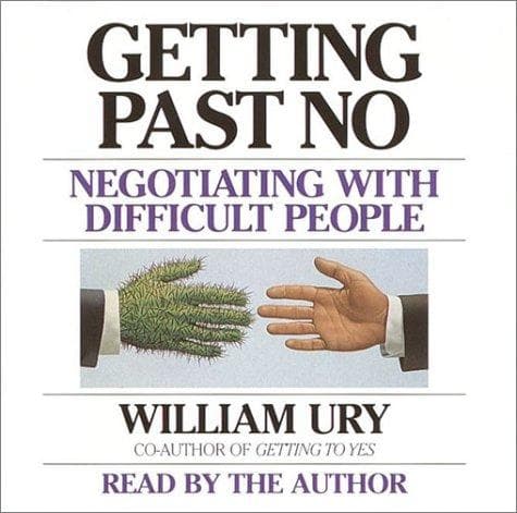 Tapa de Getting Past No