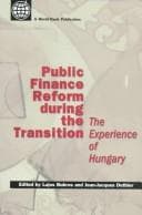 Tapa de Public finance reform during the transition