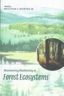 Tapa de Maintaining biodiversity in forest ecosystems