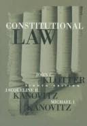 Tapa de Constitutional law