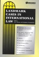Tapa de Landmark cases in public international law