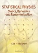 Tapa de Statistical physics