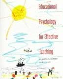 Tapa de Educational psychology for effective teaching