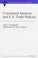 Tapa de Constituent interests and U.S. trade policies