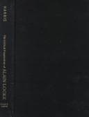 Tapa de The critical pragmatism of Alain Locke