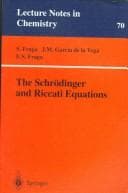 Tapa de The Schrödinger and Riccati equations
