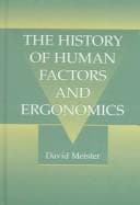 Tapa de The history of human factors and ergonomics