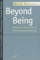 Tapa de Beyond being