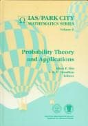 Tapa de Probability theory and applications