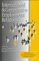 Tapa de International and comparative employment relations