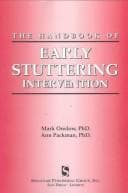 Tapa de The handbook of early stuttering intervention
