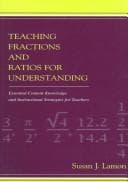 Tapa de Teaching fractions and ratios for understanding