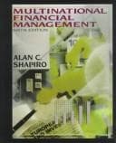 Tapa de Multinational financial management