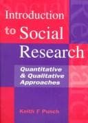 Tapa de Introduction to social research