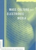 Tapa de Mass culture and electronic media