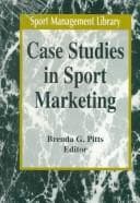 Tapa de Case studies in sport marketing