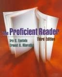 Tapa de The proficient reader