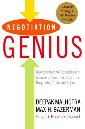 Tapa de Negotiation Genius