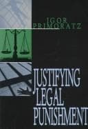 Tapa de Justifying legal punishment