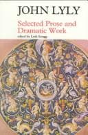 Tapa de Selected prose and dramatic work