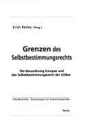 Tapa de Grenzen des Selbstbestimmungsrechts