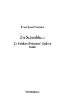 Tapa de Die Schreibhand