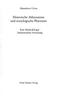 Tapa de Historische Akkuratesse und soziologische Phantasie