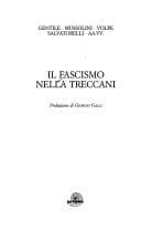 Tapa de Il Fascismo nella Treccani