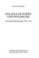 Tapa de Balance of Power und Pentarchie