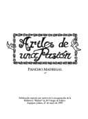 Tapa de Ariles de una pasión